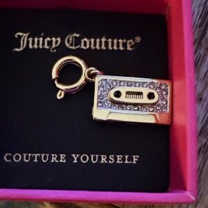 Juicy Couture Gold and Silver Cassette Charm